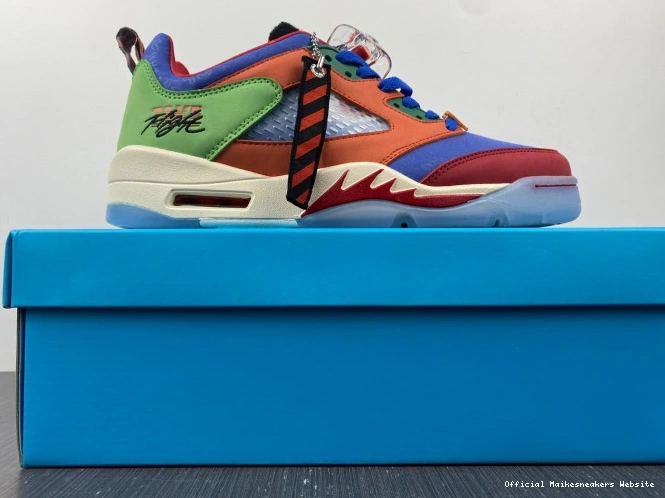 Official Maikesneakers Jordan Air DR6287-486 5 Doernbecher Low 0706
